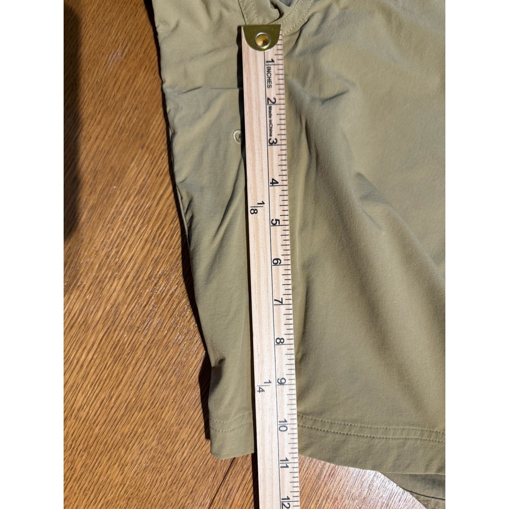REI Co-op Hiking‎ Shorts Men's 36 Beige Belted Nylon Spandex Trail 11" Inseam - Picture 3 of 11